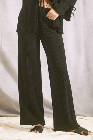 Textured Knit Pants