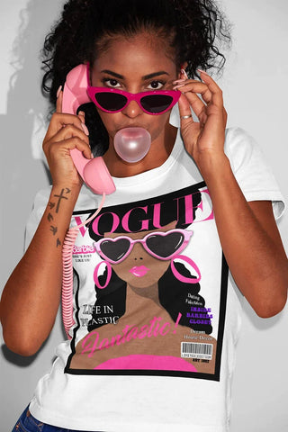 Life in Plastic Tee - Dark Skin
