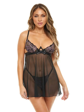 Riley Babydoll 2pc Set | Oh la la Cheri