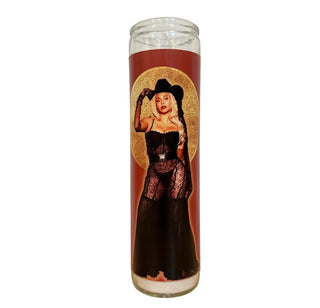 Beyoncé Cowboy Lace Candle