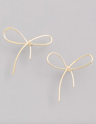 Bow Stud Earrings
