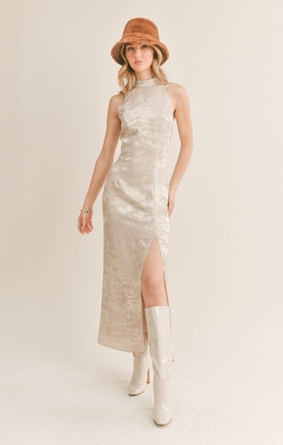 Luxe Life Halter Maxi Dress | Sage The Label