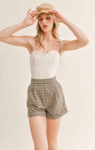 Evening Cocktail Corset Bodysuit | Sage The Label - Ivory