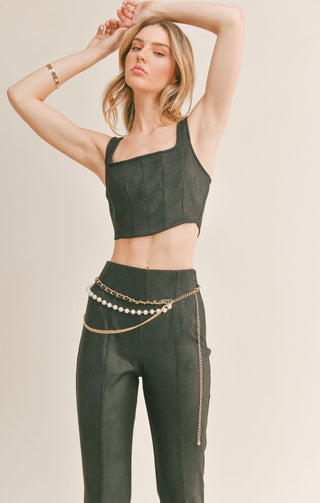 Late Nights Bustier Top | Sage The Label
