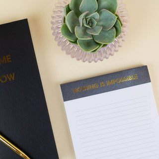 Nothing Is Impossible Notepad | Chez Gagné