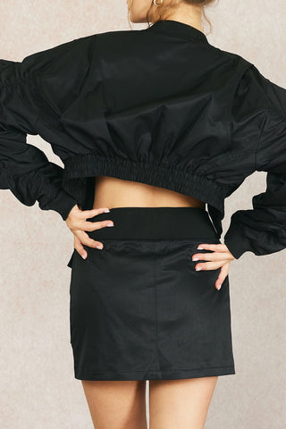 Over Pockets Mini Skirt