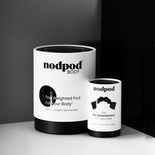 Weighted Sleep Mask | NodPod - Onyx
