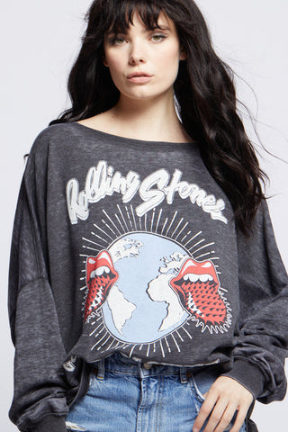 The Rolling Stones Sweatshirt | Recycled Karma