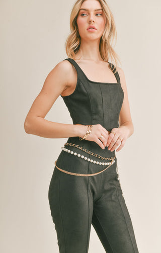 Late Nights Bustier Top | Sage The Label