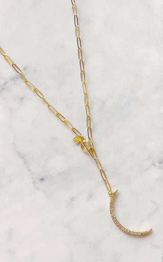 Over the Moon Necklace